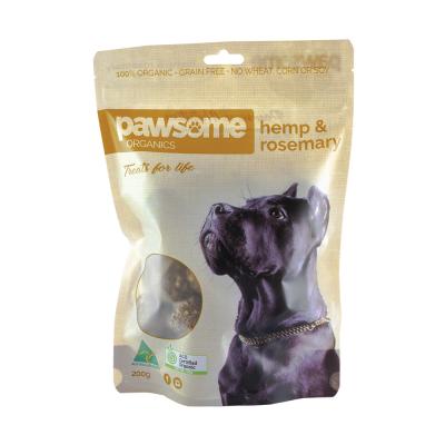 Pawsome Organics Organic Pet Treats Hemp & Rosemary 200g